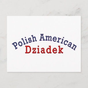 Carte Postale Américain polonais Dziadek