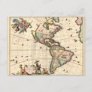 Carte postale américaine Carte 1670