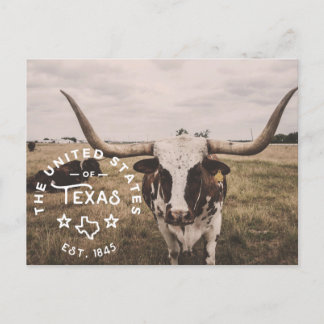 Carte postale américaine du Texas