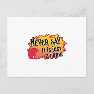 Carte Postale American Football Player Sports Team Game USA Cade