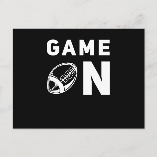 Carte Postale American Football Sport Hobby Athlete Muscles (Devant)
