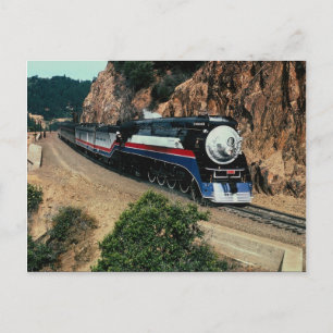 Carte Postale American Freedom Train 4449 à Cape Horn, Californi