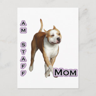 Carte Postale American Staffordshire Maman 4