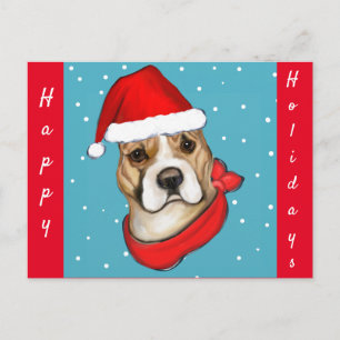 CARTE POSTALE AMERICAN STAFFORDSHIRE TERRIER