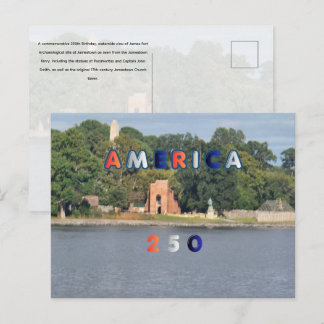 Carte Postale Amérique 250