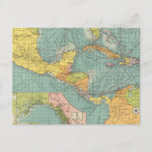 Carte Postale Amérique centrale