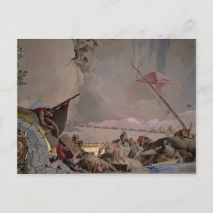 Carte Postale Amérique, détail de la gloire de l'Espagne II