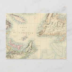 Carte Postale Amérique du Nord britannique 3