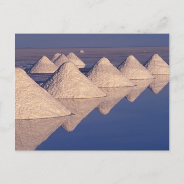 Carte Postale Amérique du Sud, Bolivie. Salar de Uyuni (Devant)