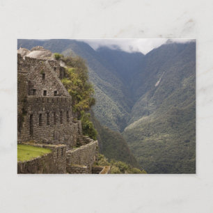 Carte Postale Amérique du Sud, Pérou, Machu Picchu. Ruines de pi
