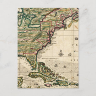 Carte Postale Amérique Septentrionale