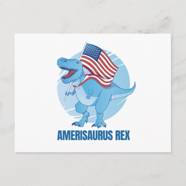 Carte Postale Amerisaurus Rex (Devant)