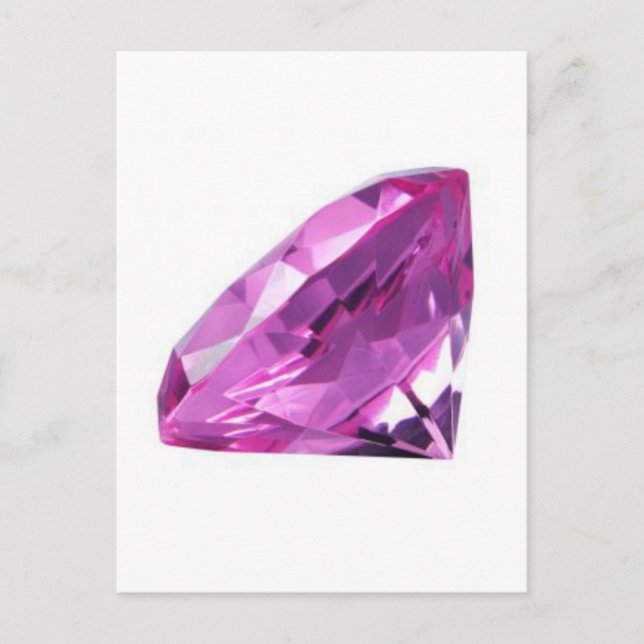 Carte Postale Amethyst 01, février, Birthstone (Devant)