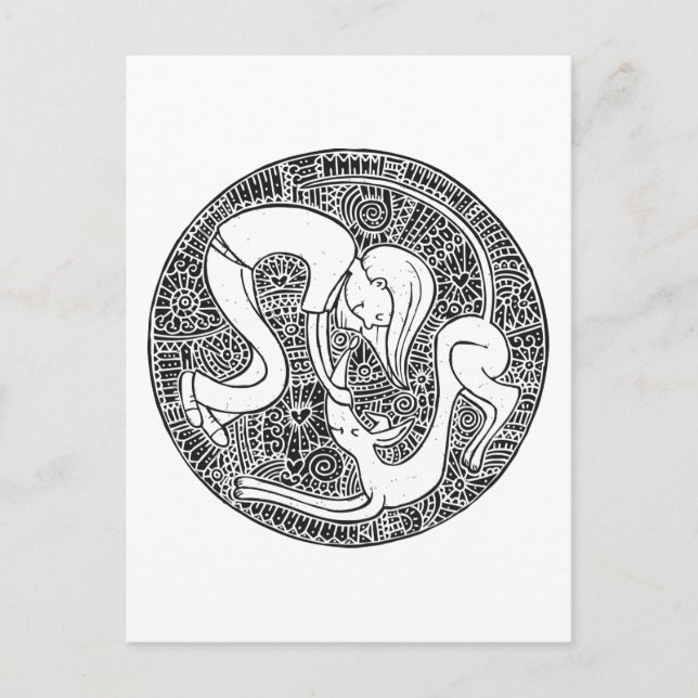 Carte Postale Ami (Devant)