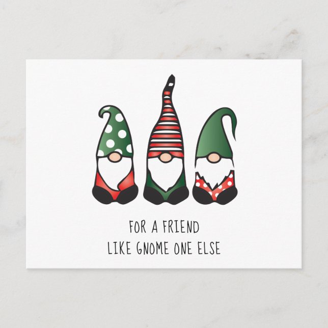 Carte Postale Ami Comme Gnome One Else (Devant)