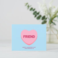 Ami conversation bleue coeur Saint Valentin