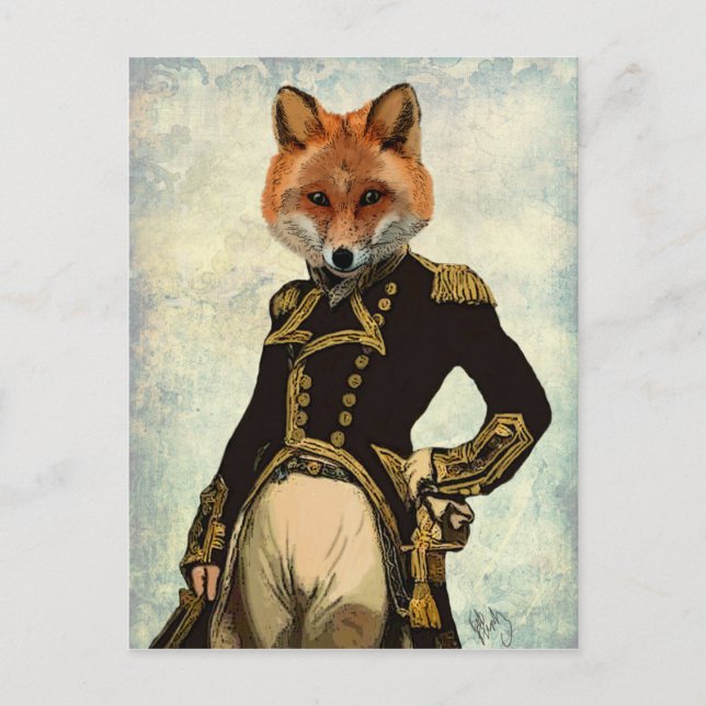 Carte Postale Amiral Fox Full 2 (Devant)