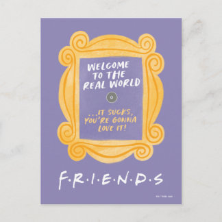 Carte Postale AMIS™ | Bienvenue dans la citation du monde réel