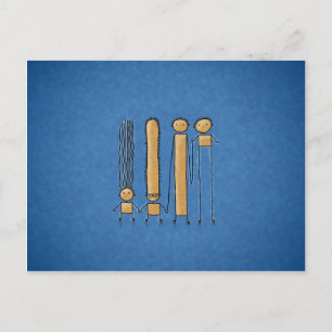 Carte Postale Amis (couleur 2)