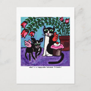 Carte postale Amis Cuppycake