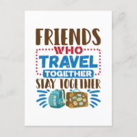 Amis De Voyage Qui Voyagent Ensemble