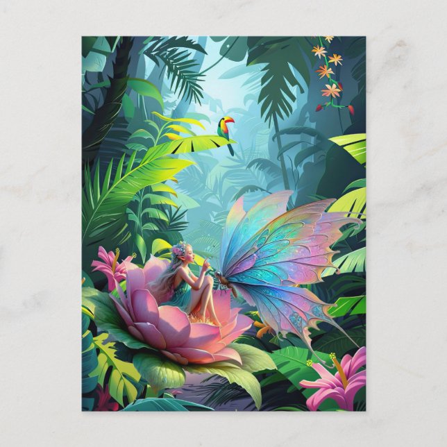 Carte Postale Amis du jardin (Devant)