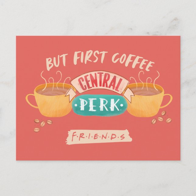 Carte Postale AMIS™ | Mais Premier Café - Central Perk (Devant)