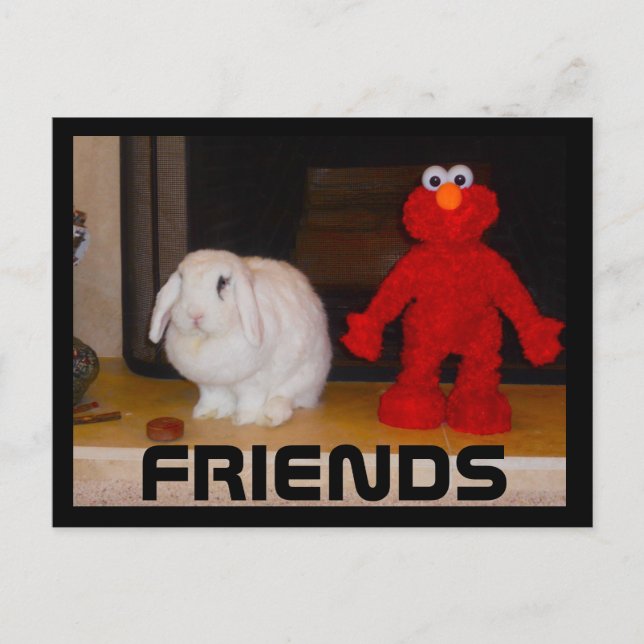 Carte Postale Amis - Merci d'être là pour moi (Devant)