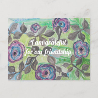 Carte Postale Amitié des citations d'inspiration