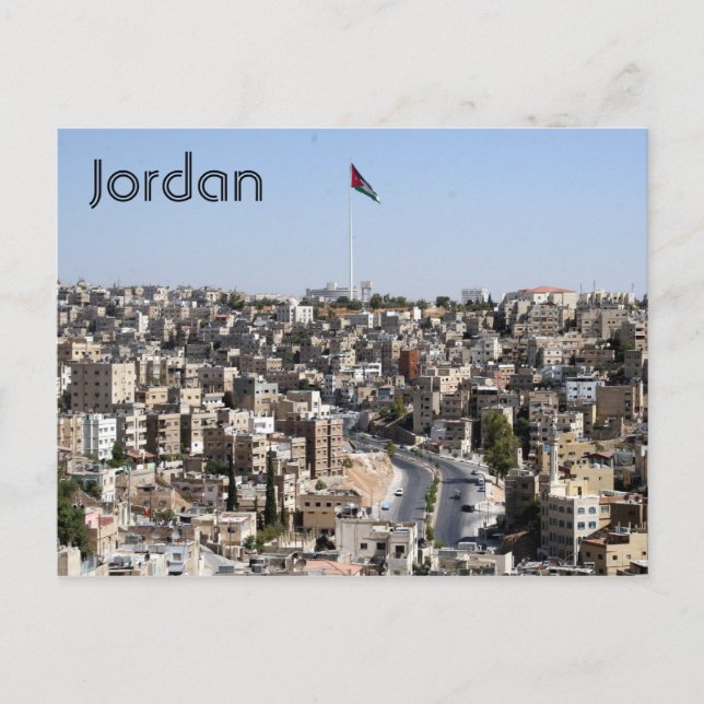 Carte Postale amman city jordan (Devant)