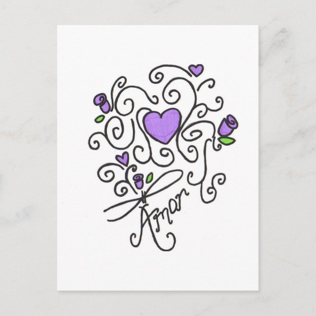 Carte Postale Amor (Devant)
