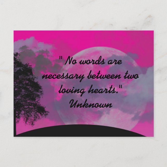 CARTE POSTALE AMOUR (Devant)