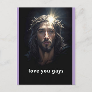 Carte Postale amour à vous gays