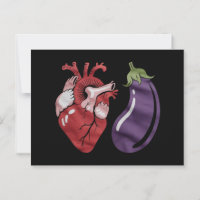 Amour Aubergine Drôle Fierté Gay Humour LGBTQ Blag