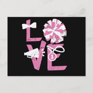 Carte Postale Amour cheerleader cheerleader amour valentine jour