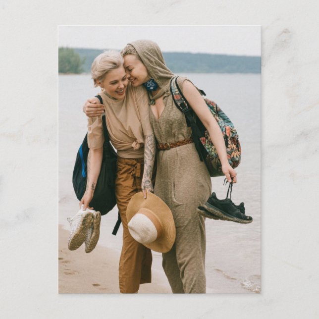 Carte Postale Amour de fille (Devant)