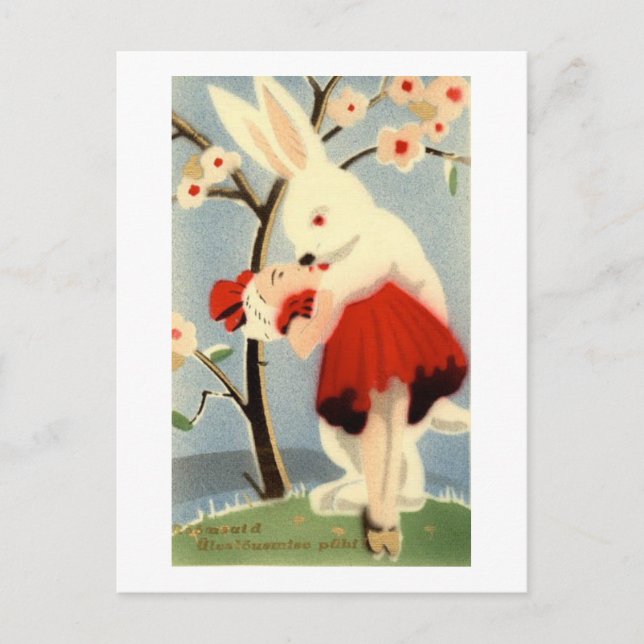 Carte Postale Amour de lapin (Devant)