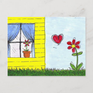 Carte Postale Amour de longue distance