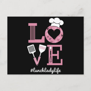 Carte Postale Amour Déjeuner Lady Life Funny Valentines Jour Cad