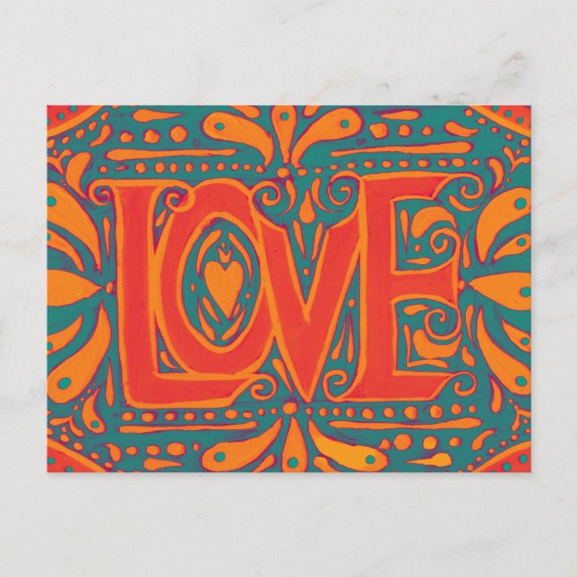 Carte Postale Amour d'été (Devant)