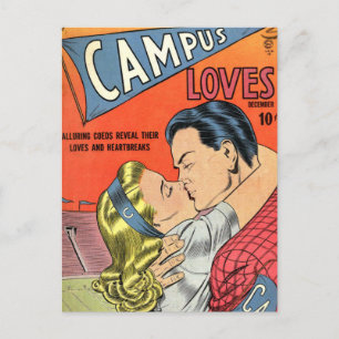 Carte Postale Amour du campus