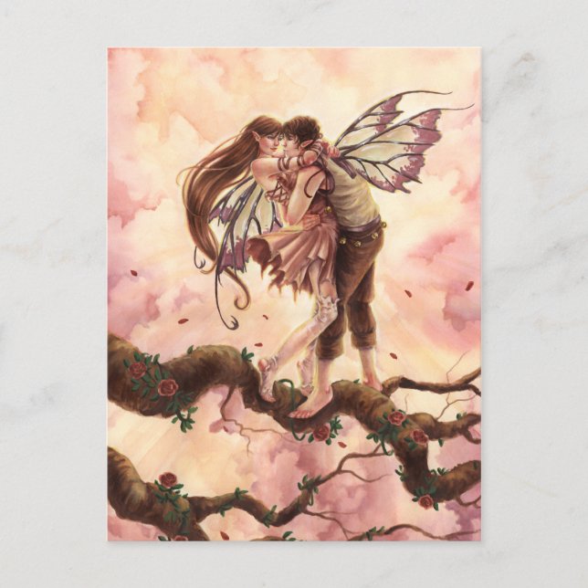 Carte Postale Amour florissant (Devant)