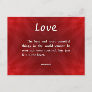 Carte Postale Amour invisible