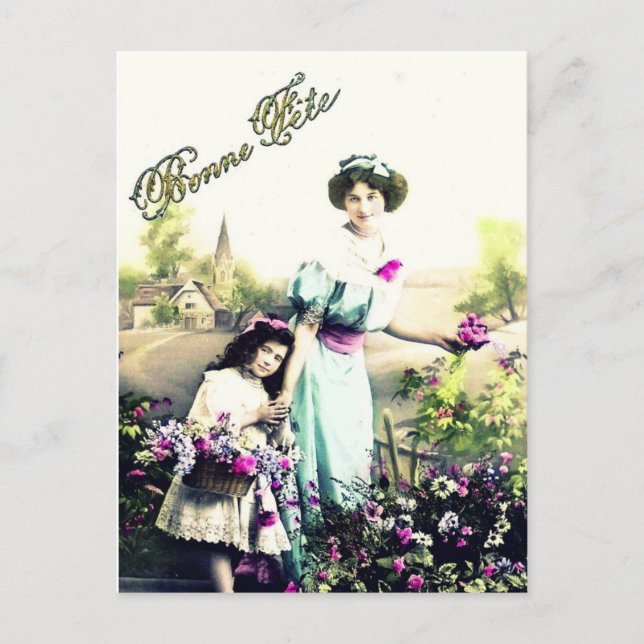 Carte Postale Amour maternel (Devant)