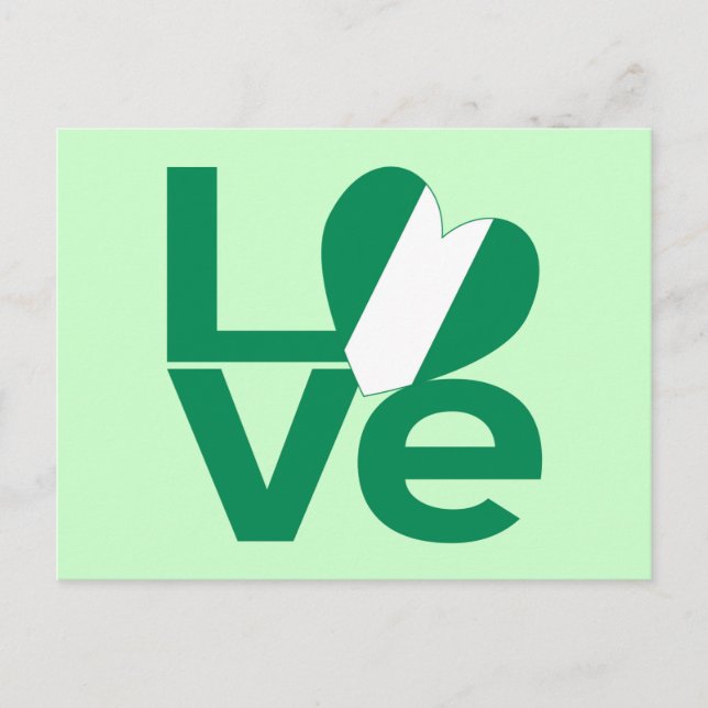 Carte Postale Amour nigérian (Devant)