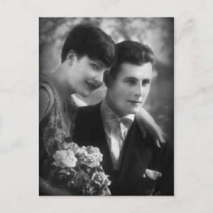 Carte Postale Amour vintage de France