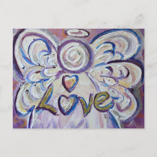 Carte postale Amour Word Inspirational Angel