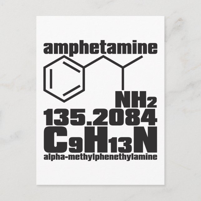 Carte Postale amphétamine (Devant)