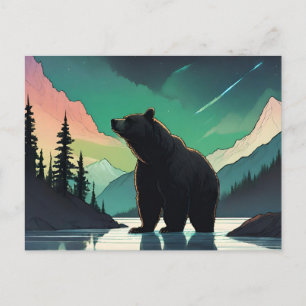 Carte Postale Amphithéâtre aurore de l'ours grizzli du Juneau en