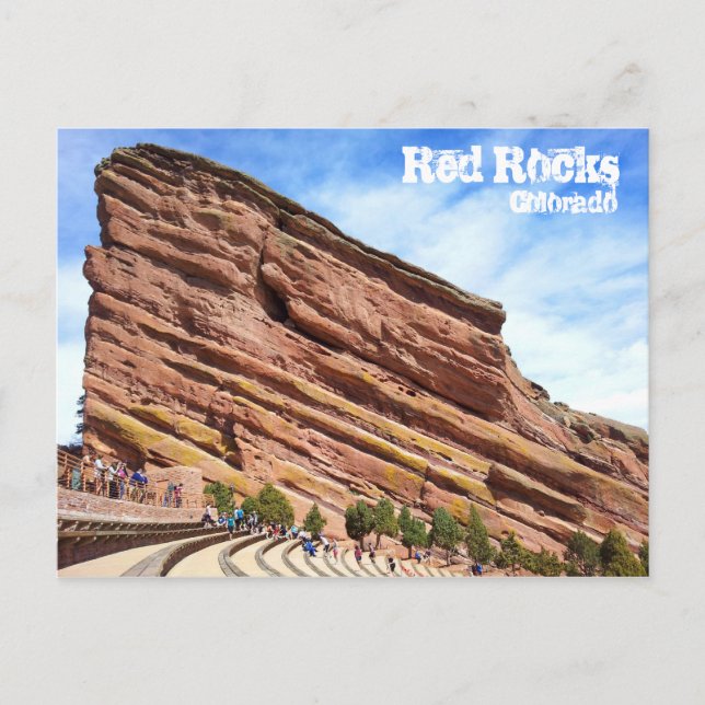 Carte Postale Amphithéâtre de Red Rock (Devant)